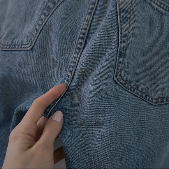 RE/DONE High Rise Blue Denim Mom Jeans 26 - Picture 11 of 12